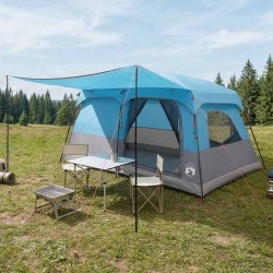Tente familiale Bleu 420 x 305 x 200 cm Polyester et Acier 626168626168
