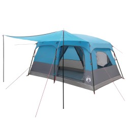 Tente familiale Bleu 420 x 305 x 200 cm Polyester et Acier 626168626168