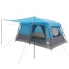 Tente familiale Bleu 420 x 305 x 200 cm Polyester et Acier 626168626168