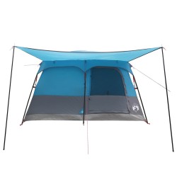 Tente familiale Bleu 420 x 305 x 200 cm Polyester et Acier 626168626168