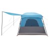 Tente familiale Bleu 420 x 305 x 200 cm Polyester et Acier 626168626168