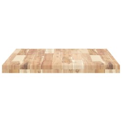 Dessus de meuble de salle de bain non traité bois d'acacia 626171626171