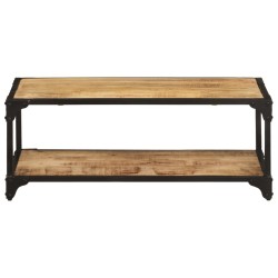 Table basse 90x45x35 cm Bois de manguier massif brut 626182626182