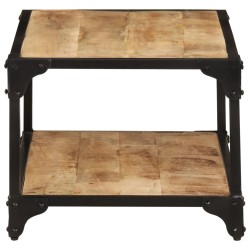 Table basse 90x45x35 cm Bois de manguier massif brut 626182626182
