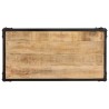 Table basse 90x45x35 cm Bois de manguier massif brut 626182626182