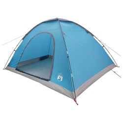 Tente de camping avec toit avec évent Bleu 335 x 275 x 180 cm 626188626188