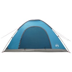 Tente de camping avec toit avec évent Bleu 335 x 275 x 180 cm 626188626188