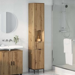 Cabinet de salle de bain Chêne artisanal 31,5 x 33 x 190 cm 626194626194