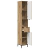 Cabinet de salle de bain Chêne artisanal 31,5 x 33 x 190 cm 626194626194