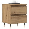 Cabinet de chevet 2 pc Chêne artisanal 40 x 35 x 50 cm 626199626199
