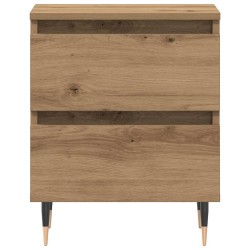 Cabinet de chevet 2 pc Chêne artisanal 40 x 35 x 50 cm 626199626199