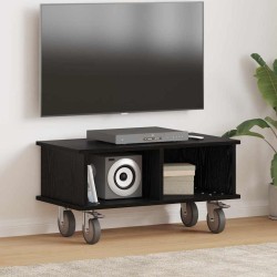 Meuble TV Chêne noir 68,5 x 35 x 35 cm Bois d'ingénierie 626200626200