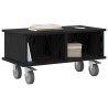 Meuble TV Chêne noir 68,5 x 35 x 35 cm Bois d'ingénierie 626200626200