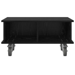 Meuble TV Chêne noir 68,5 x 35 x 35 cm Bois d'ingénierie 626200626200