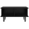 Meuble TV Chêne noir 68,5 x 35 x 35 cm Bois d'ingénierie 626200626200