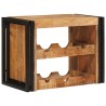 Étagère à vin Marron 60 x 45 x 33 cm Bois de mangue brut solide 626235626235