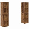 Ensemble meuble TV 4 pcs Bois Ancien 37 x 37 x 72 cm 626272626272