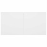 Meubles TV suspendus 2 pcs Blanc 60x30x30 cm 626275626275