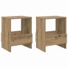 Étagère à magazines 2 pc Chêne artisanal 35 x 30 x 45 cm 626311626311