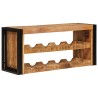 Étagère à vin 100 x 45 x 33 cm Bois de mangue brut solide 626314626314