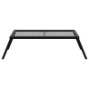 Gril de camping pliable Noir 58 x 31 x 2 cm Acier allié 626316626316