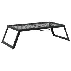 Gril de camping pliable Noir 58 x 31 x 2 cm Acier allié 626316626316