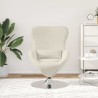 Fauteuil œuf Crème Velours 626323626323