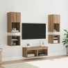 Meubles TV muraux 8 pcs Chêne artisanal Bois d'ingénierie 626331626331