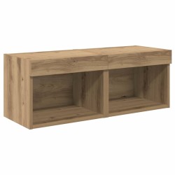 Meubles TV muraux 8 pcs Chêne artisanal Bois d'ingénierie 626331626331