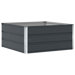 Jardinière Anthracite 100 x 100 x 45 cm Acier 626342626342