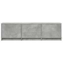 Meuble TV avec LED Béton 140 x 34 x 40 cm Bois d'ingénierie 626360626360