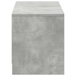 Meuble TV avec LED Béton 140 x 34 x 40 cm Bois d'ingénierie 626360626360