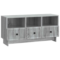 Meuble TV Sonoma gris 102 x 34,5 x 50 cm Bois d'ingénierie 626372626372