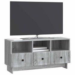 Meuble TV Sonoma gris 102 x 34,5 x 50 cm Bois d'ingénierie 626372626372