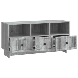 Meuble TV Sonoma gris 102 x 34,5 x 50 cm Bois d'ingénierie 626372626372