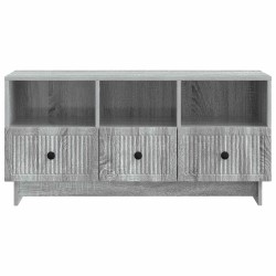 Meuble TV Sonoma gris 102 x 34,5 x 50 cm Bois d'ingénierie 626372626372