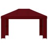 Pavillon 4 × 3 m Bordeaux Polyester et Acier 190 gsm 626373626373