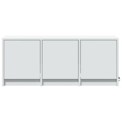 Meuble TV avec LED blanc 97x34x40 cm bois d'ingénierie 626374626374