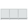 Meuble TV avec LED blanc 97x34x40 cm bois d'ingénierie 626374626374