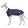 Imperméable pour chien avec bandes réfléchissantes polyester bleu marine taille S 626375626375