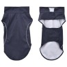 Imperméable pour chien avec bandes réfléchissantes polyester bleu marine taille S 626375626375