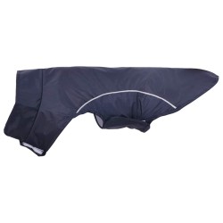 Imperméable pour chien avec bandes réfléchissantes polyester bleu marine taille S 626375626375