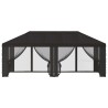 Housse de tonnelle avec murs latéraux 6 x 3 m Anthracite 626383626383