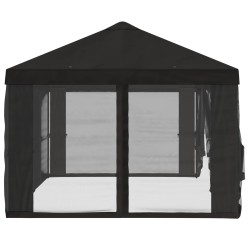 Housse de tonnelle avec murs latéraux 6 x 3 m Anthracite 626383626383