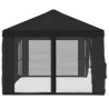 Housse de tonnelle avec murs latéraux 6 x 3 m Anthracite 626383626383