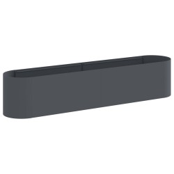 Jardin surélevé Anthracite 200 x 40 x 40 cm 626389626389