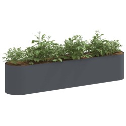 Jardin surélevé Anthracite 200 x 40 x 40 cm 626389626389