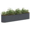 Jardin surélevé Anthracite 200 x 40 x 40 cm 626389626389