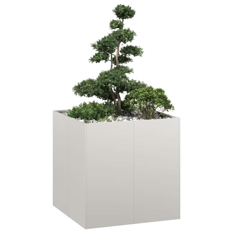 Jardinière 80x80x80 cm acier inoxydable 626399626399