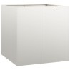 Jardinière 80x80x80 cm acier inoxydable 626399626399
